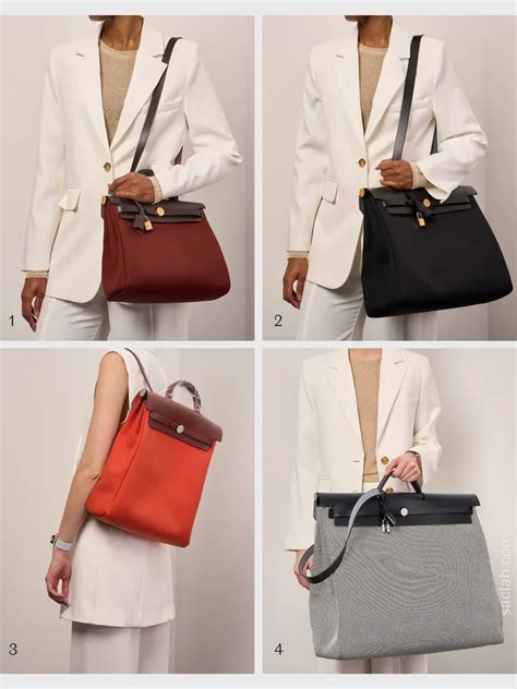 hermes herbag 31 colors|Hermes herbag size chart.